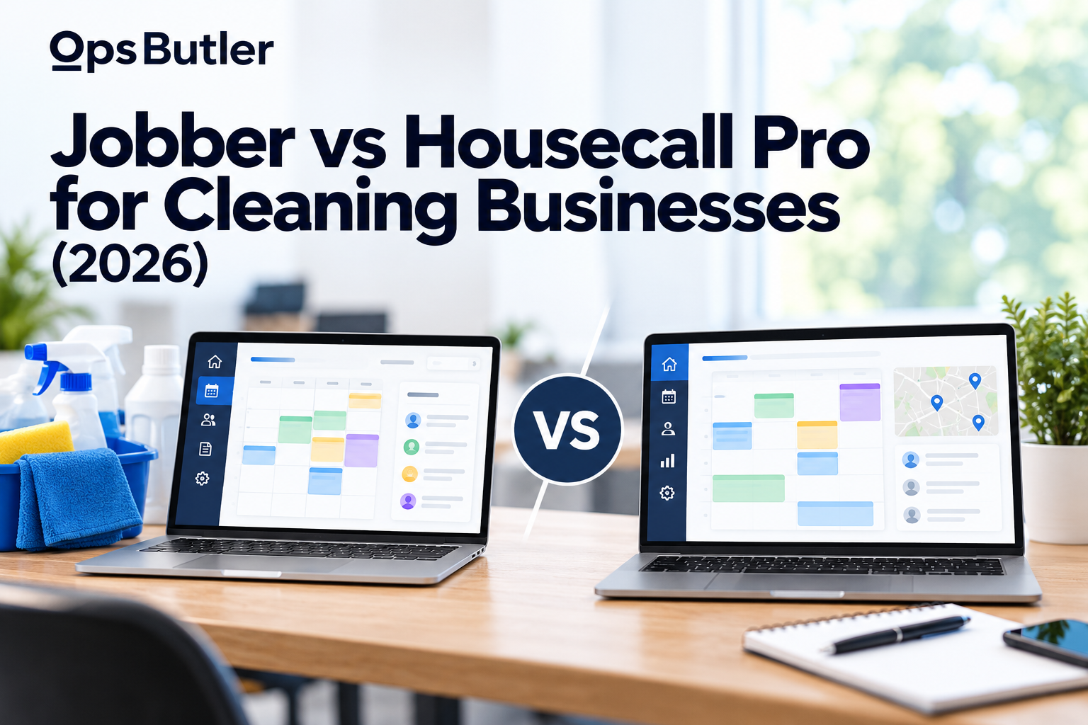 Jobber vs Housecall Pro comparison for cleaning businesses