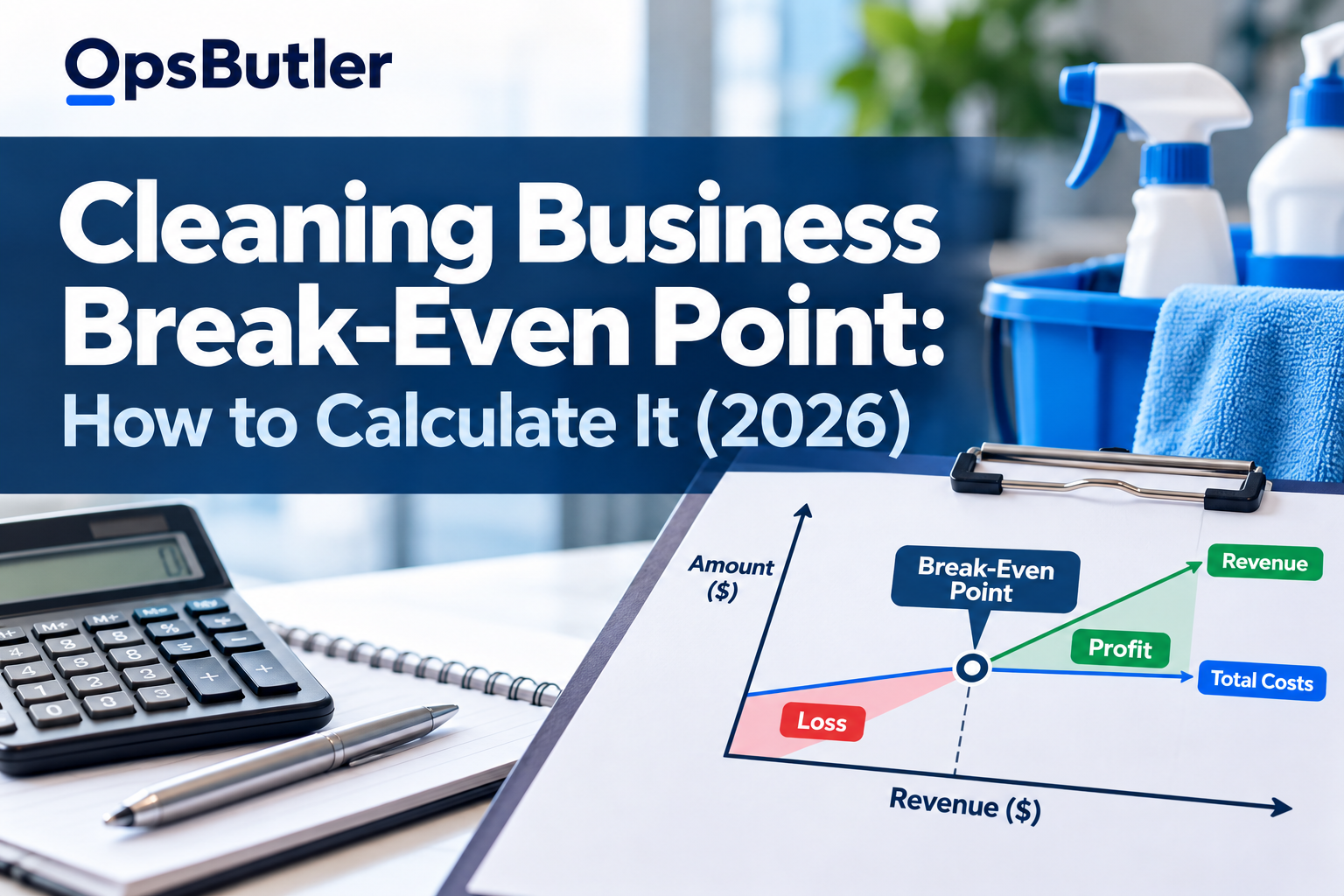 Cleaning Business Break-Even Point: How to Calculate It (2026)